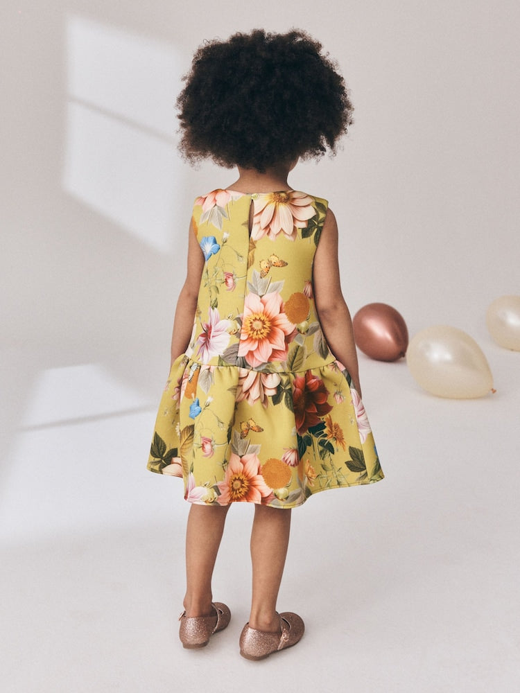 Mustard Yellow Scuba Occasion