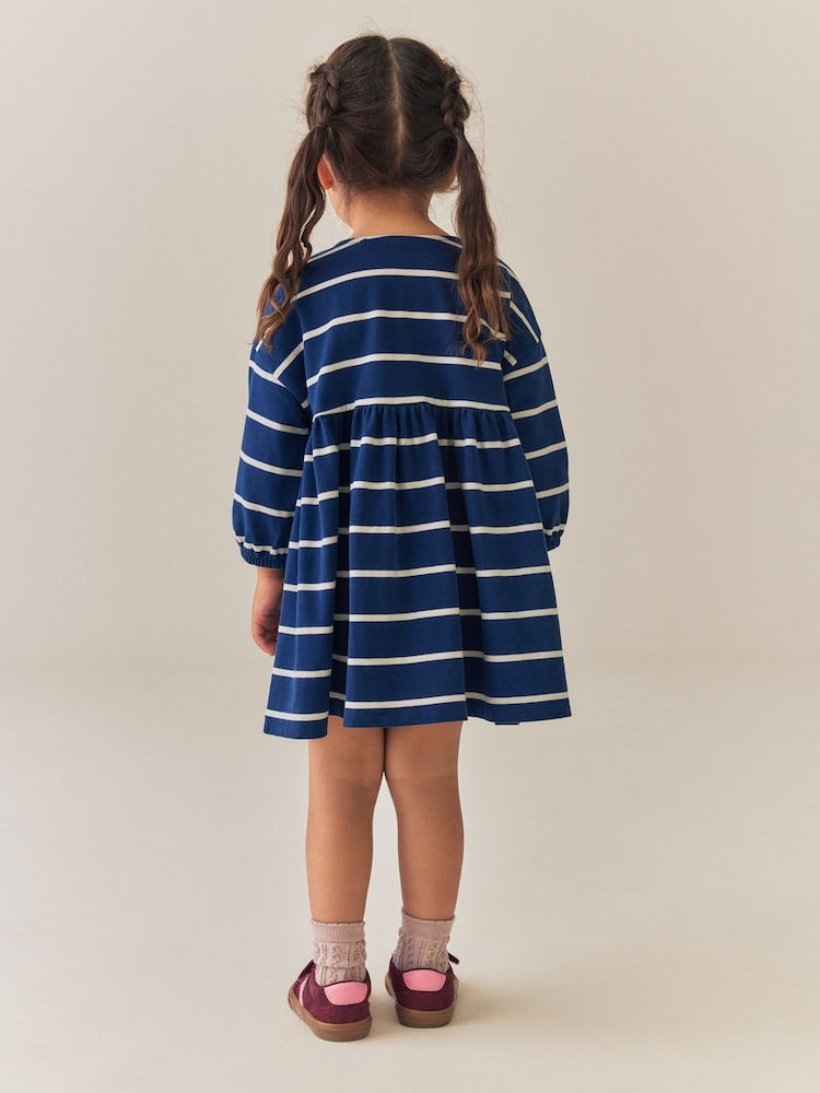 Navy Stripe Ladybird (3mths-7yrs)
