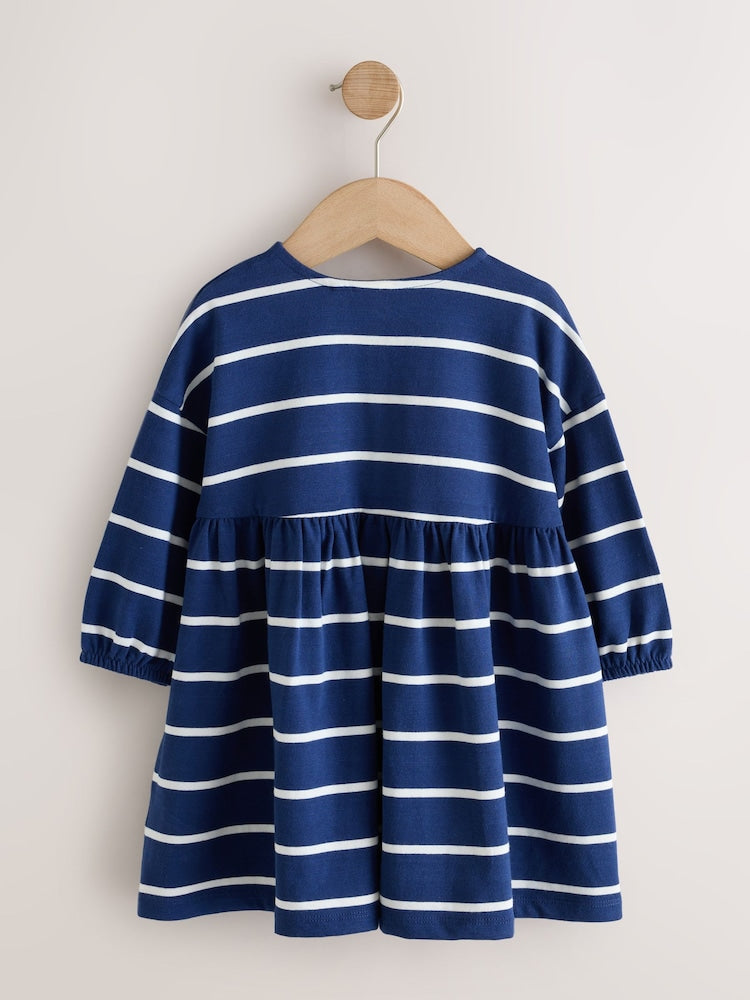 Navy Stripe Ladybird (3mths-7yrs)