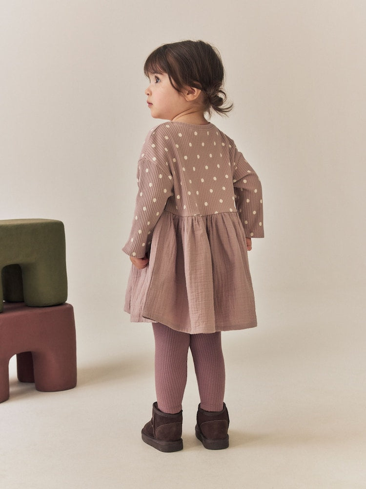 Brown Spot Long Sleeve Jersey