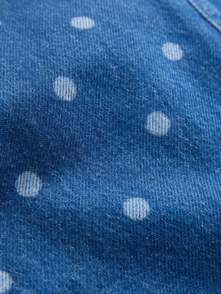 Animal Charcater Raglan Denim