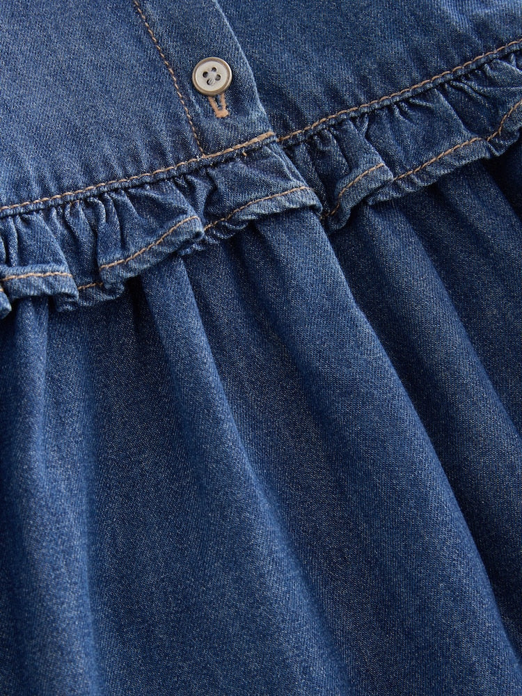 Blue Denim Long Sleeve Denim