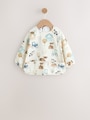 Neutral Weaning And Feeding Sleeved Bib - Size 6-12 Months (68-80cm)