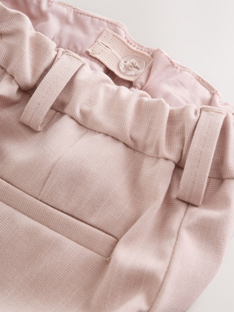 Pink Blazer Shirt Trousers and Bow Tie Set (3mths-9yrs)