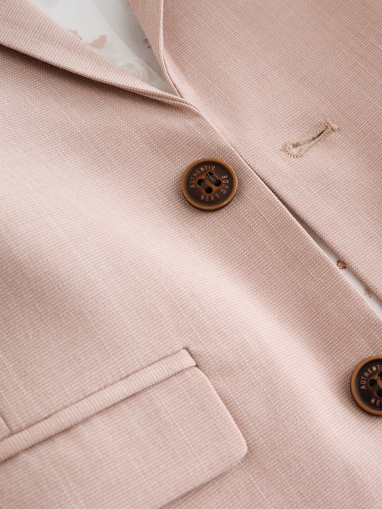 Pink Blazer Shirt Trousers and Bow Tie Set (3mths-9yrs)