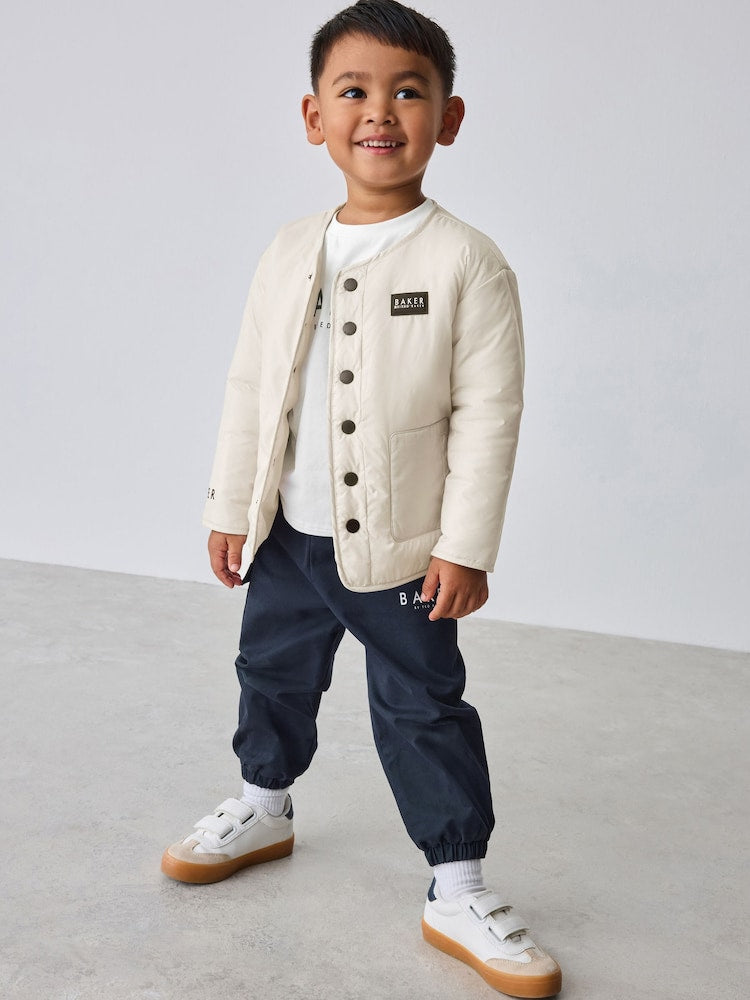 Baker by Ted Baker Bomber Jacket, T-Shirt and Joggers Set