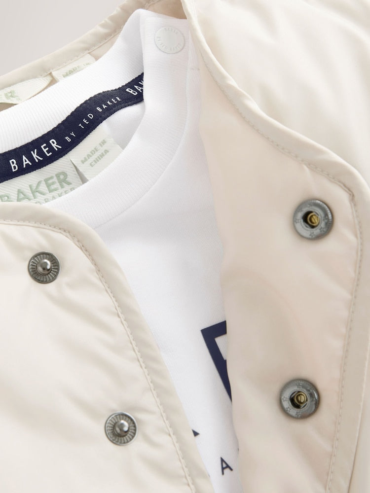 Baker by Ted Baker Bomber Jacket, T-Shirt and Joggers Set