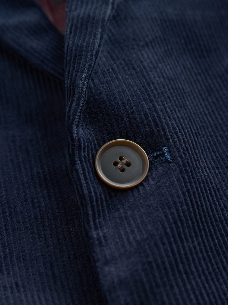 Navy Blue Corduroy Blazer (3-16yrs)