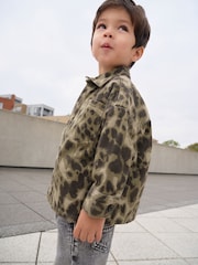 Camouflage 2PC Camoflauge Overshirt & T-Shirt Set (3mths-7yrs) - Size 3-6 Months (62-68cm)