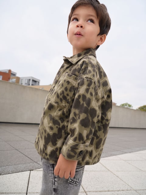 Camouflage 2PC Camoflauge Overshirt & T-Shirt Set (3mths-7yrs) - Size 3-6 Months (62-68cm)