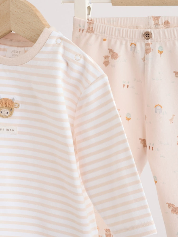 Neutral Hamish Top and Legging Baby Set (0mths-2yrs)