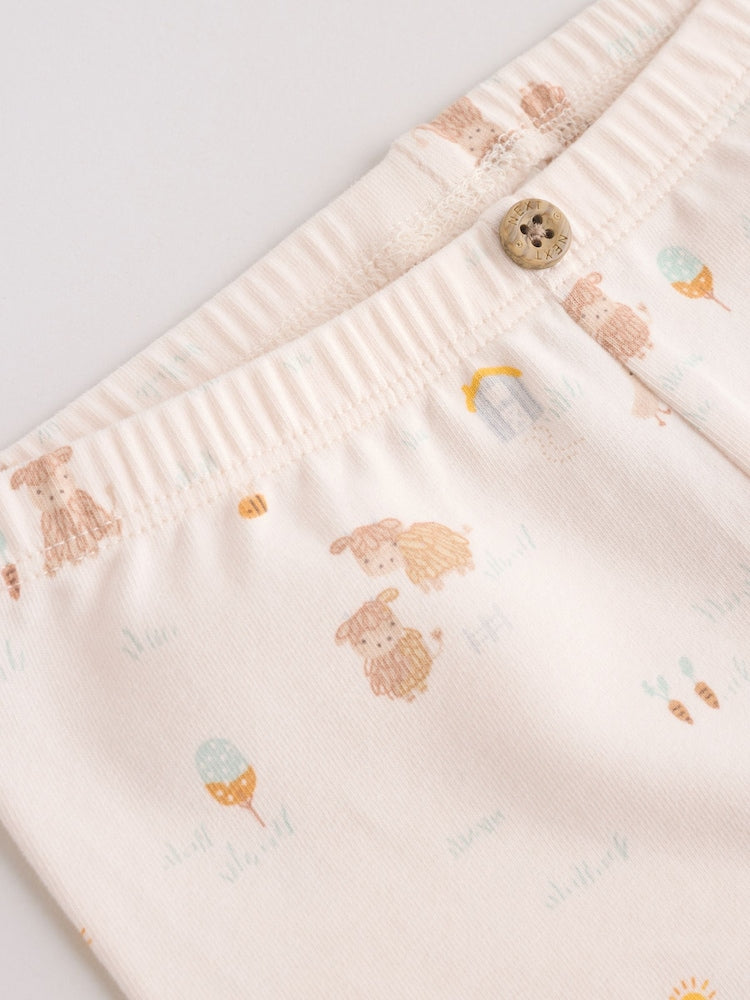 Neutral Hamish Top and Legging Baby Set (0mths-2yrs)