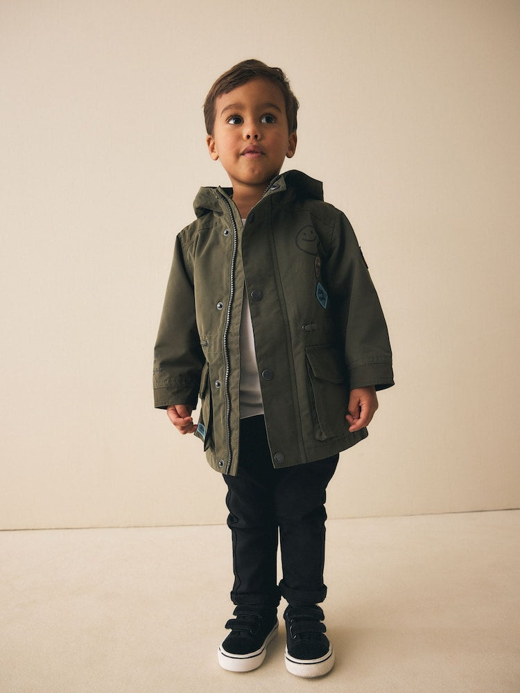 Khaki Green Midweight Parka (3mths-7yrs)