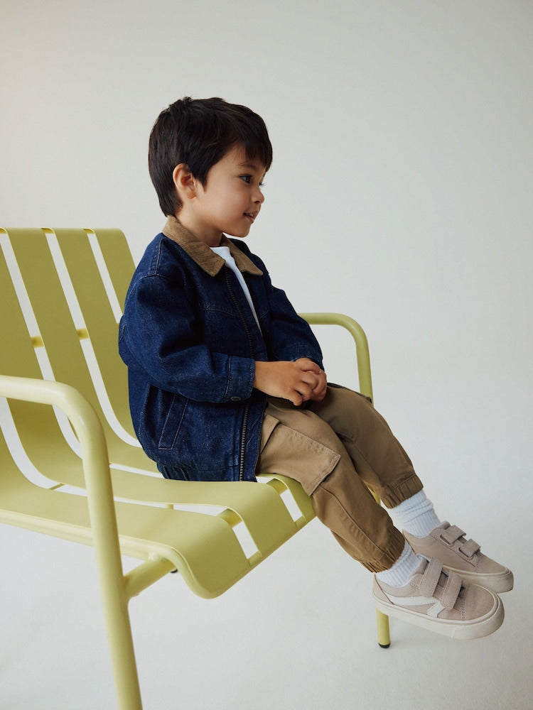 Denim Cord Collar Jacket (3mths-7yrs)