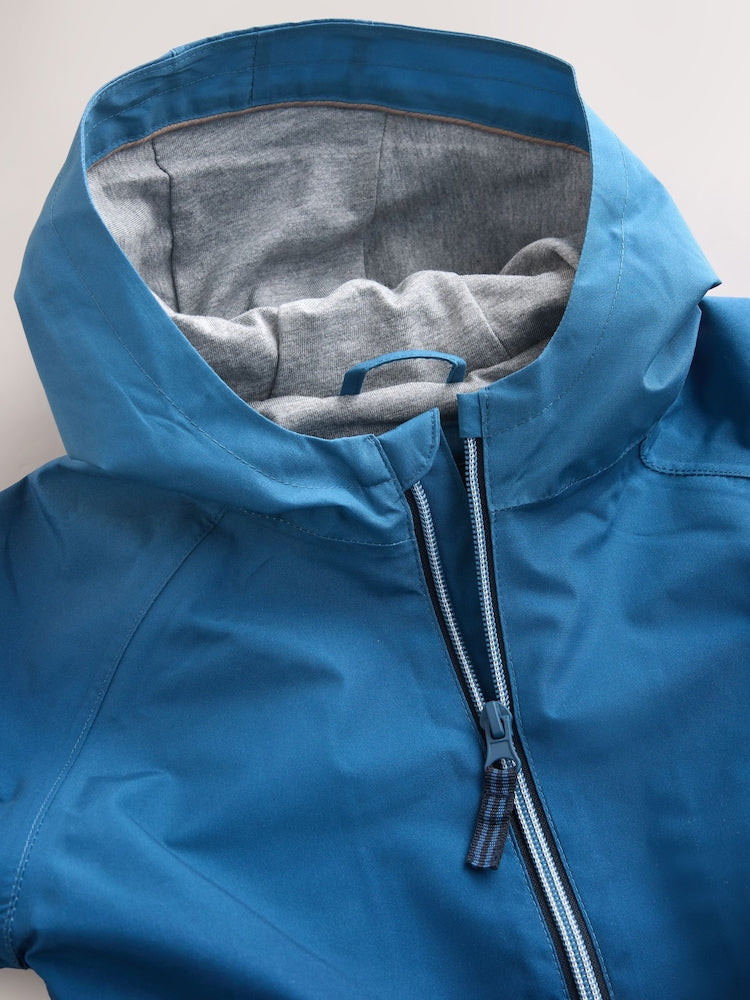 Ombre Blue Waterproof Cagoule Jacket (3mths-7yrs)