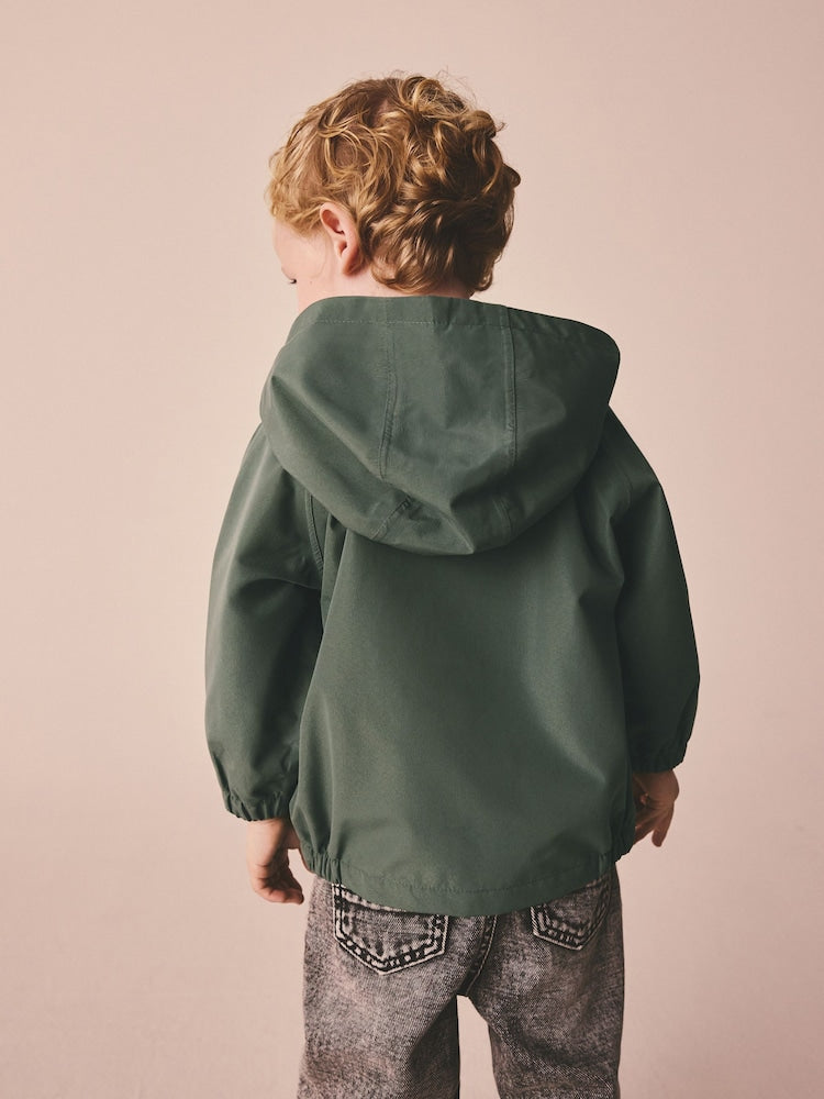 Sage Green Waterproof Cagoule Jacket (3mths-7yrs)