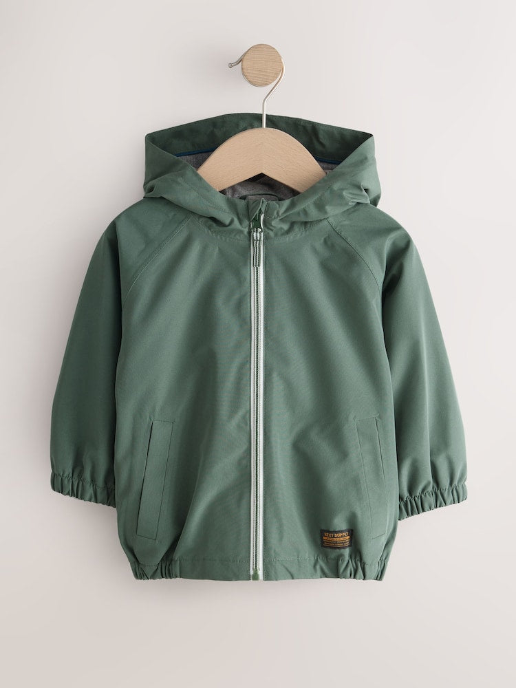 Sage Green Waterproof Cagoule Jacket (3mths-7yrs)