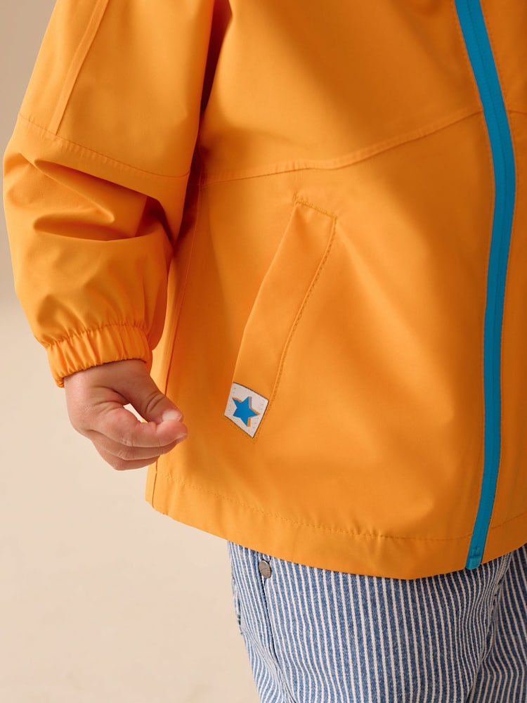 Orange Waterproof Cagoule (3mths-7yrs)