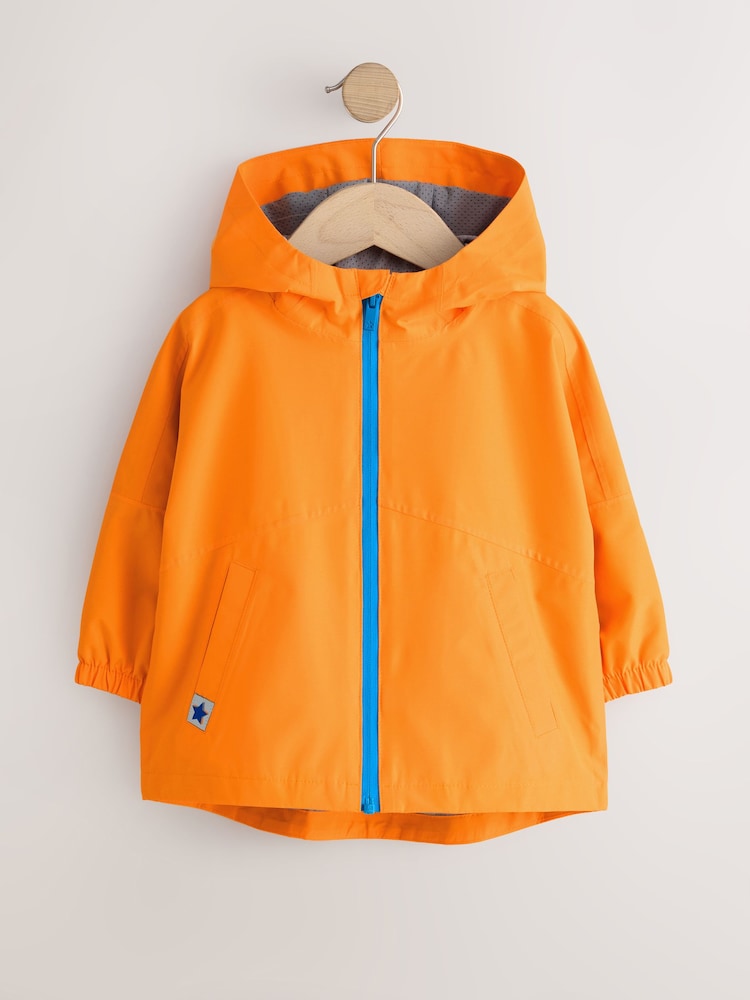 Orange Waterproof Cagoule (3mths-7yrs)