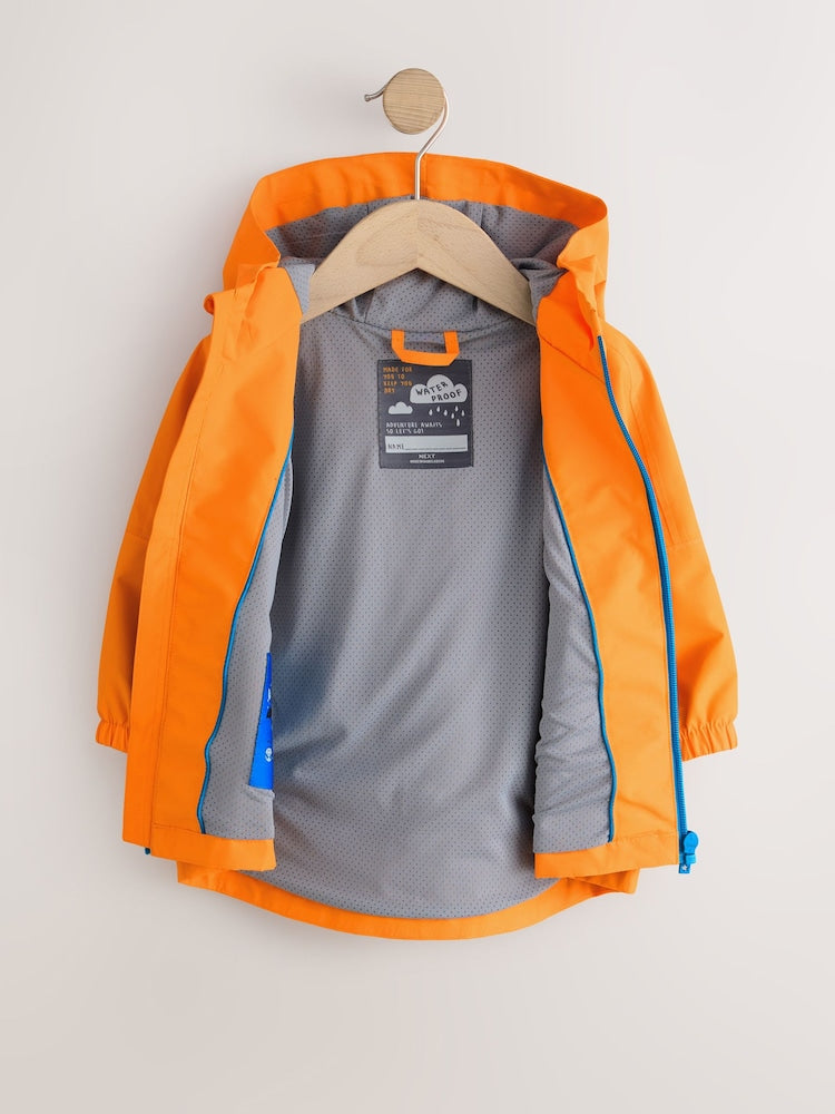 Orange Waterproof Cagoule (3mths-7yrs)