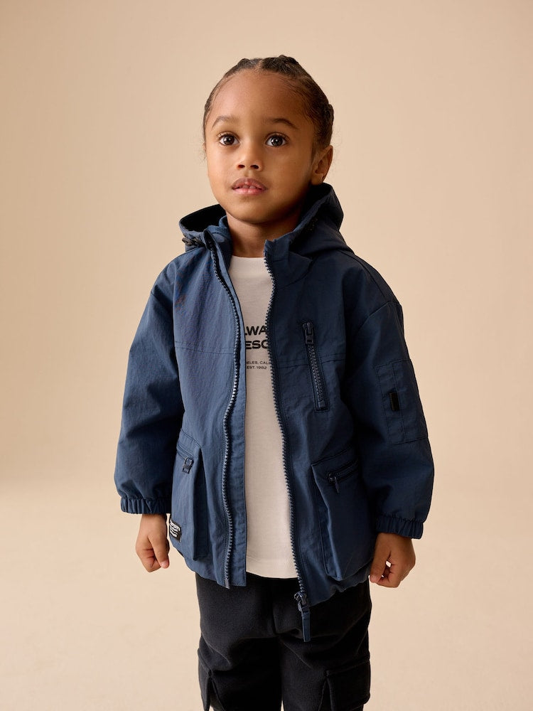 Navy Lightweight Utility Jacket (3mths-7yrs)