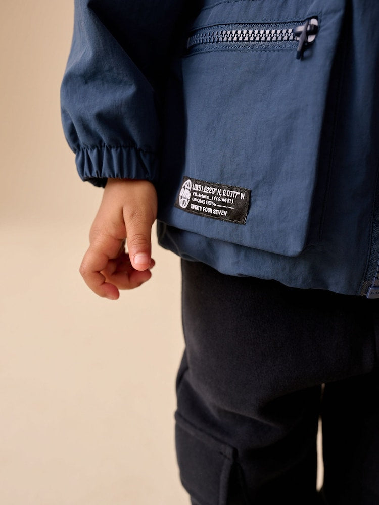 Navy Lightweight Utility Jacket (3mths-7yrs)