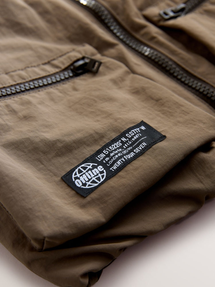 Brown Lightweight Utility Jacket (3mths-7yrs)