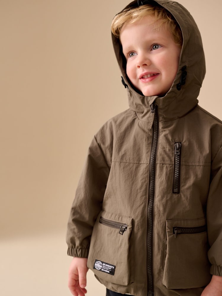 Brown Lightweight Utility Jacket (3mths-7yrs)