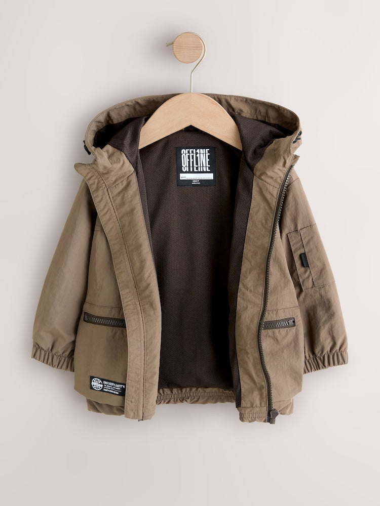 Brown Lightweight Utility Jacket (3mths-7yrs)
