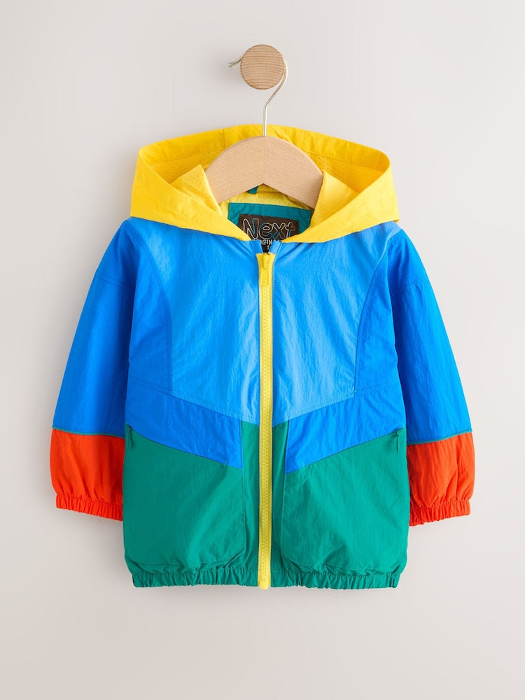 Colour Block Track Jacket (3mths-7yrs) - Size 3-6 Months (62-68cm) - Block Track