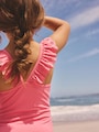 Pink Broderie Frill Swimsuit (3-16yrs) - Size 3 Years (98cm)