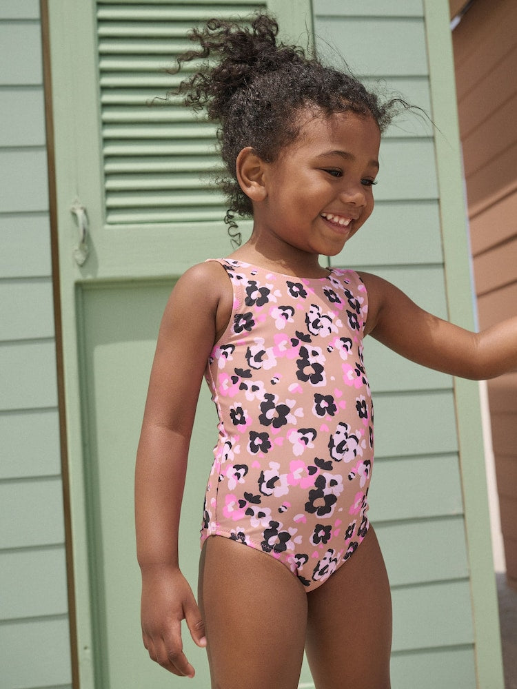 Pink Animal Swimsuit (3mths-10yrs)
