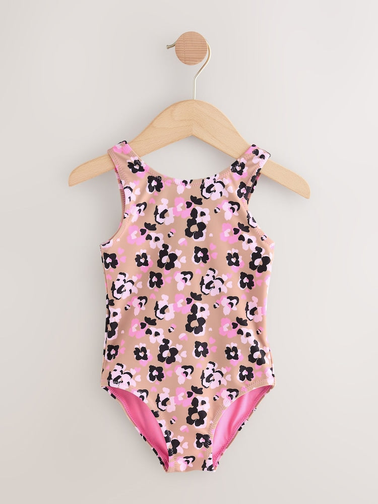 Pink Animal Swimsuit (3mths-10yrs)