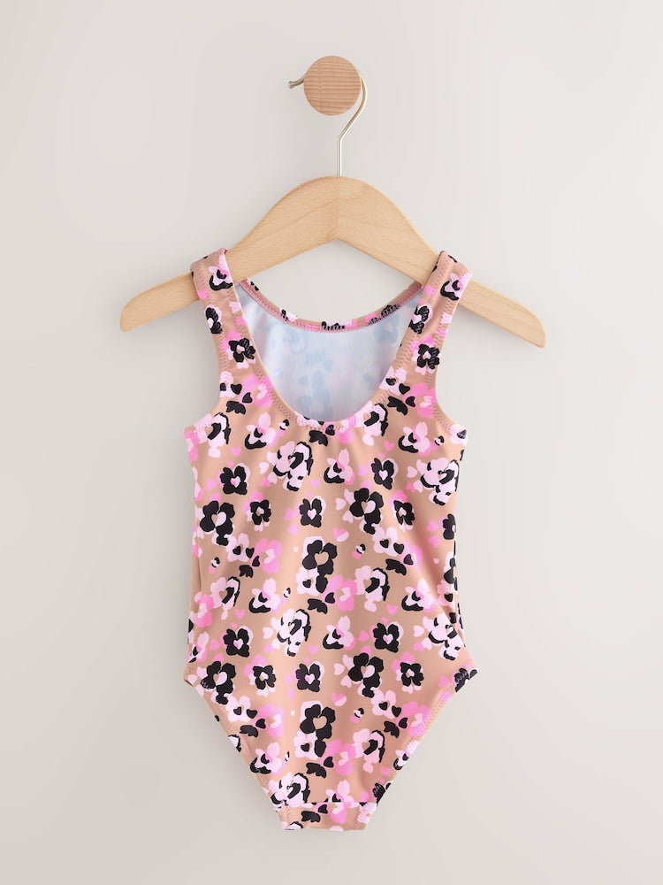 Pink Animal Swimsuit (3mths-10yrs)