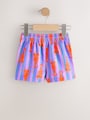 Pink/Lilac Printed Swim Shorts (3mths-7yrs) - Size 3-6 Months (62-68cm)