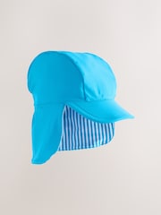 Blue Legionnaire Swim Hat (3mths-10yrs) - Size 3-9 Months (62-74cm)