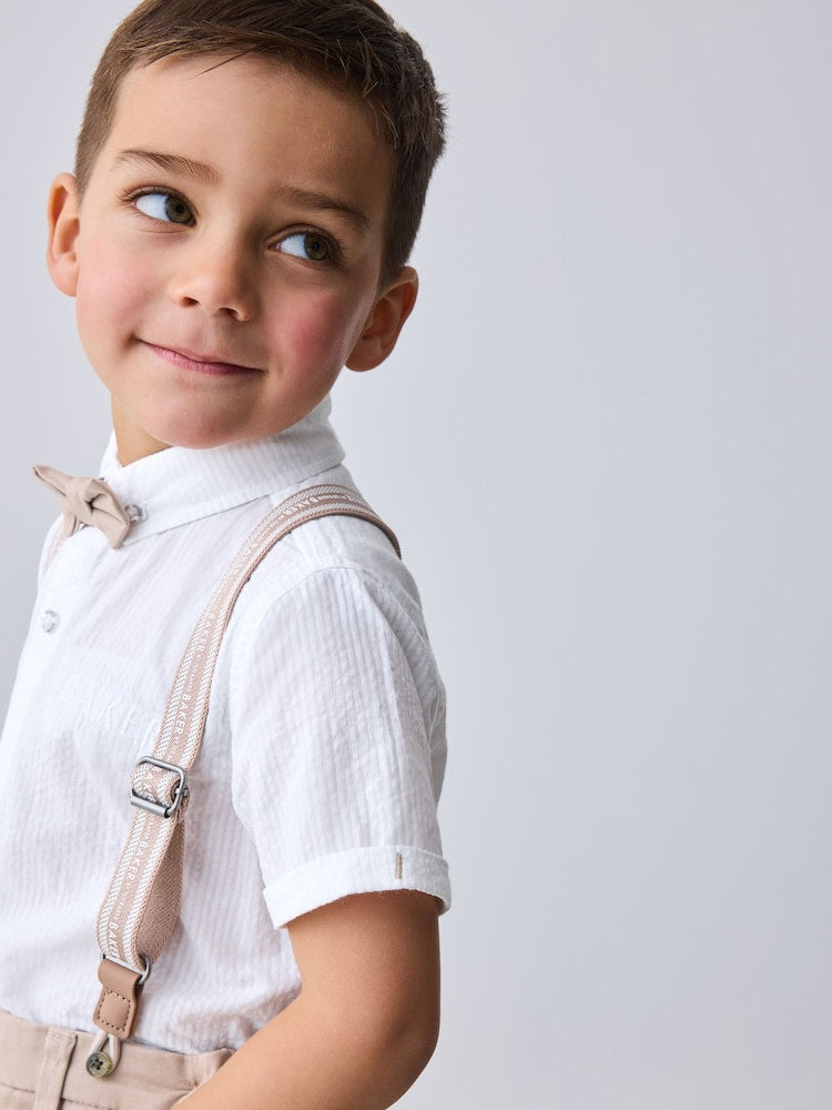 Baker by Ted Baker 3 Piece Shirt, Shorts and Braces Set