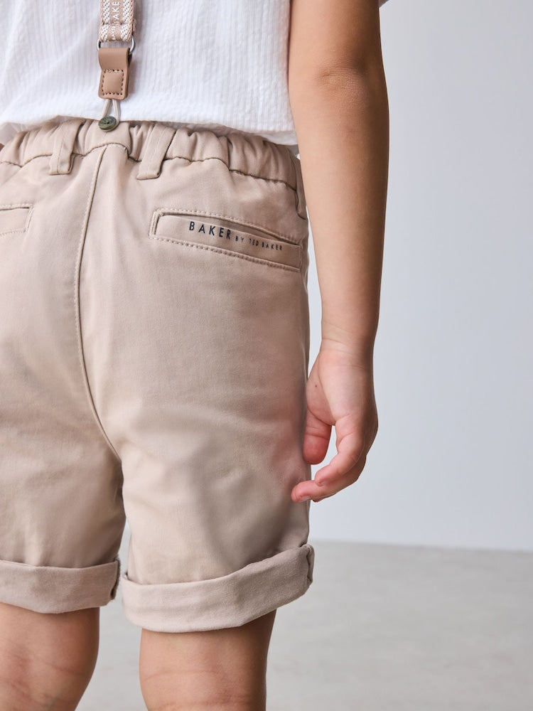 Baker by Ted Baker 3 Piece Shirt, Shorts and Braces Set