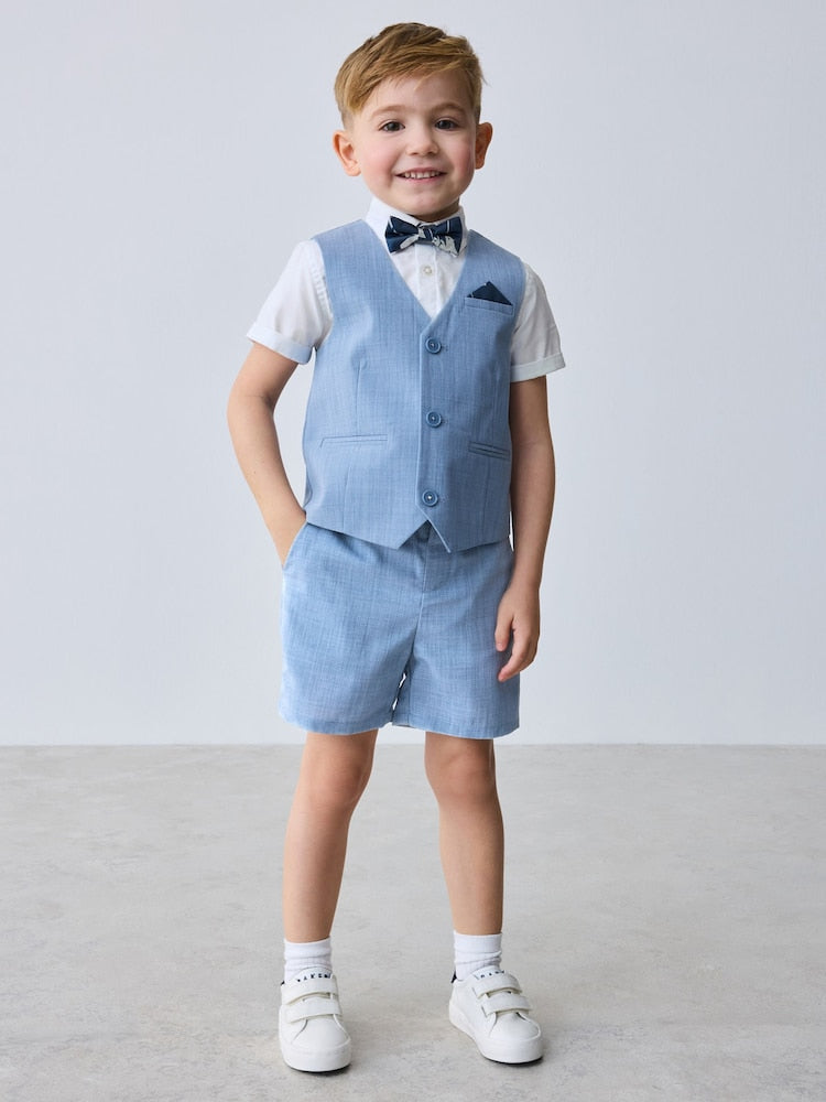 Baker by Ted Baker Shirt Waistcoat and Shorts Set