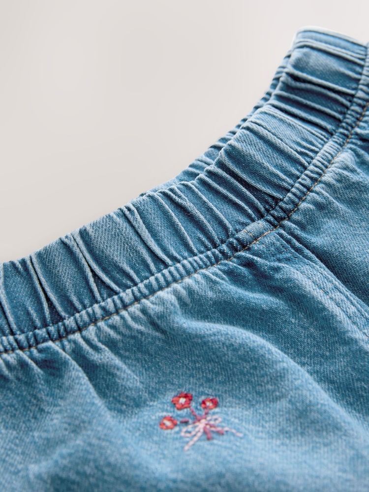 Red Hearts Embroidered Jeans (3mths-7yrs)