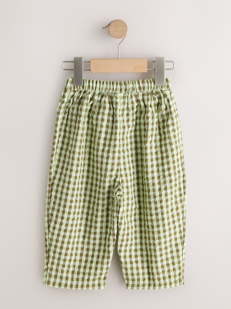 Green Pullon Trousers (3mths-7yrs)