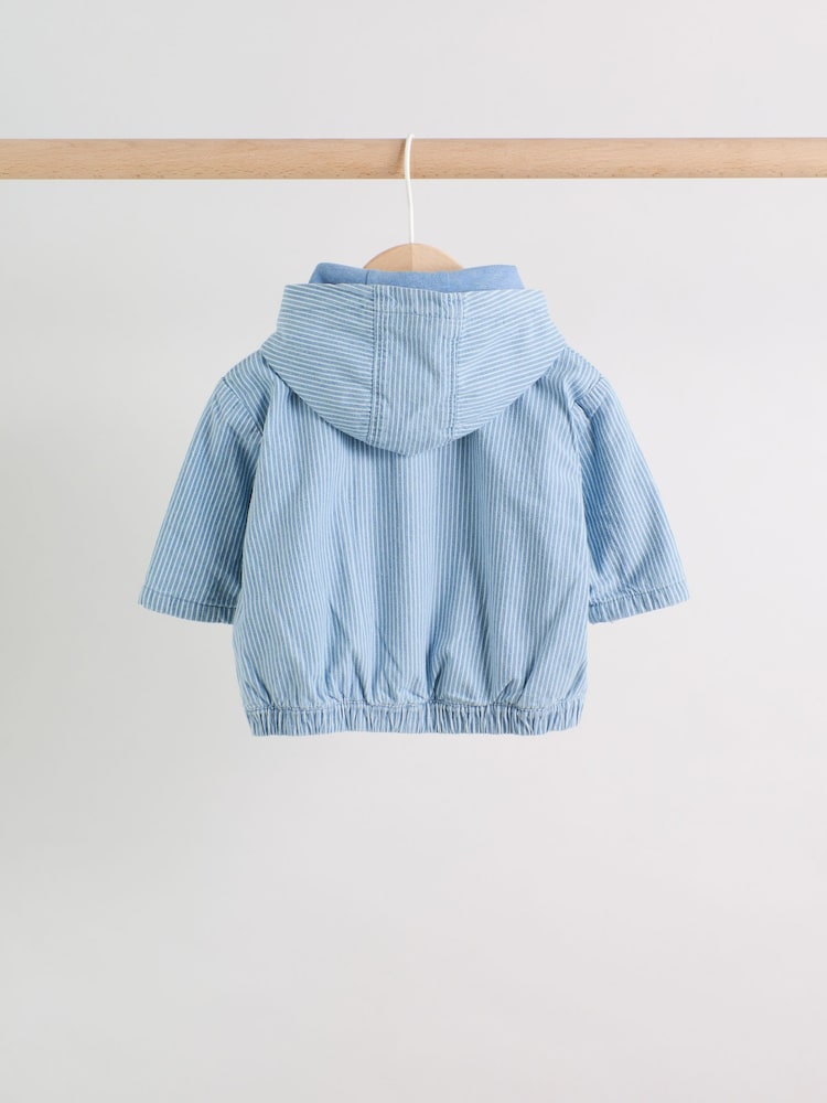 Blue Jacket, Top and Trousers 3 Piece Baby Set (0mths-2yrs)