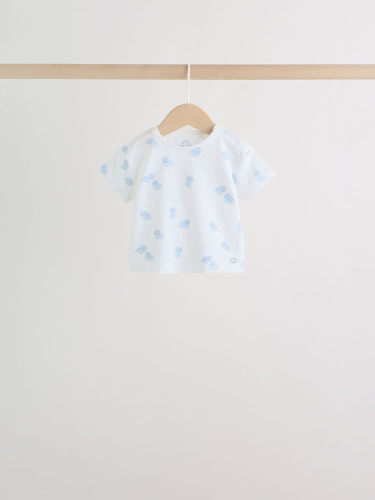 Blue Lion Tops and Shorts Baby Set 6 Piece (0mths-3yrs)