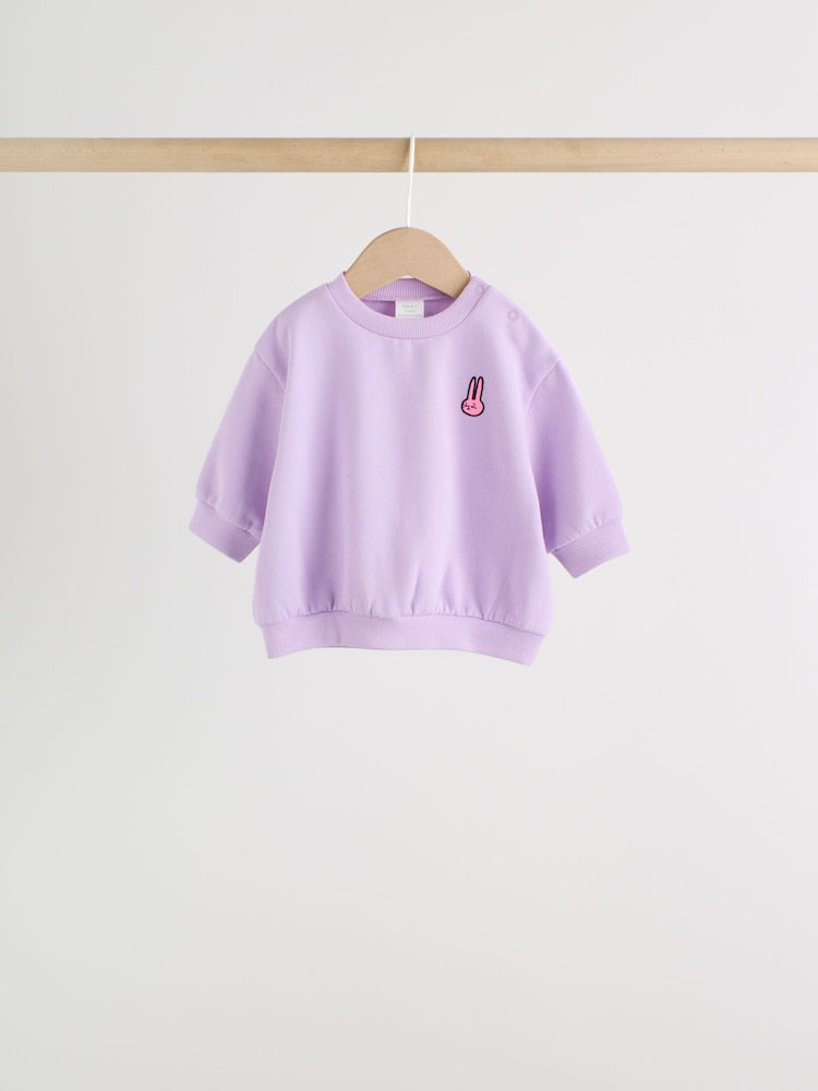 Multi Baby Sweat Top And Joggers 6 Pack (0mths-3yrs)