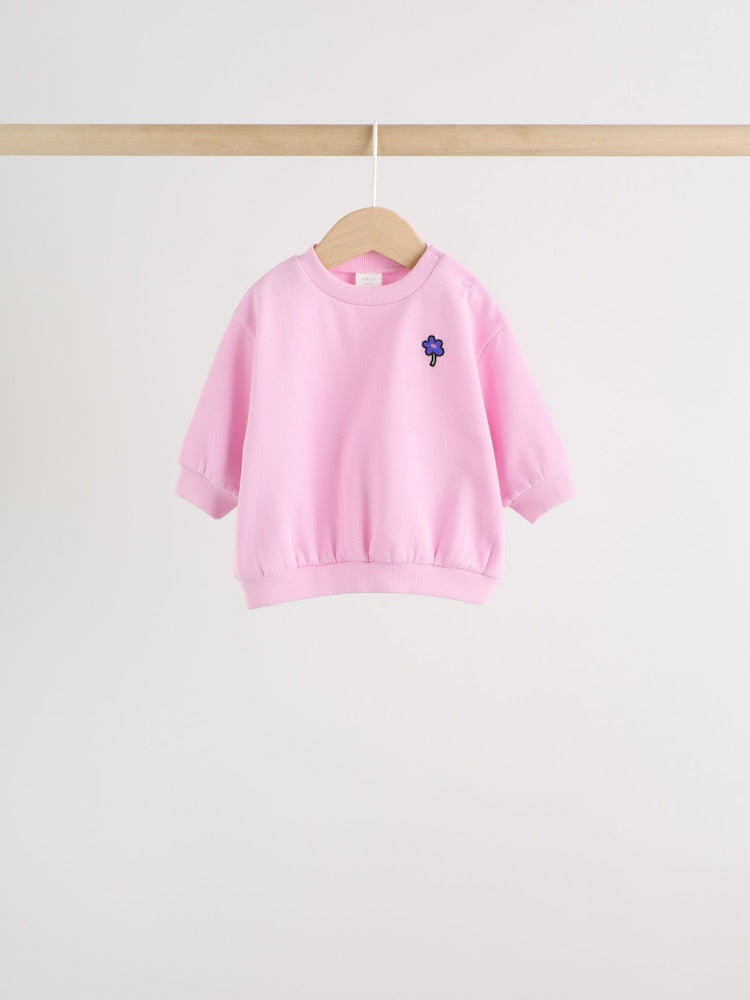 Multi Baby Sweat Top And Joggers 6 Pack (0mths-3yrs)