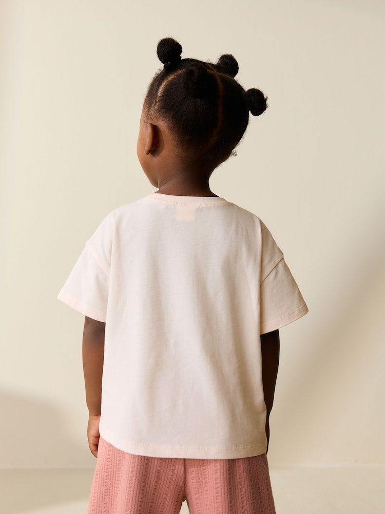 Pink Ballerina Short Sleeve T-Shirt (3mths-7yrs)