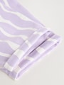 Purple Flower Baby T-Shirts And Trousers 2 Piece Set (0mths-2yrs) - Size 50cm (First Size)