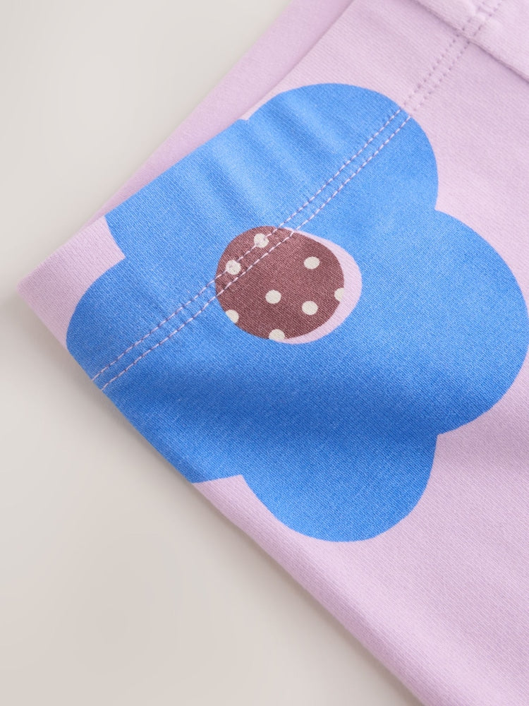 Blue Bunny Short Sleeve T-Shirt and Cycle Shorts Set (3mths-7yrs)
