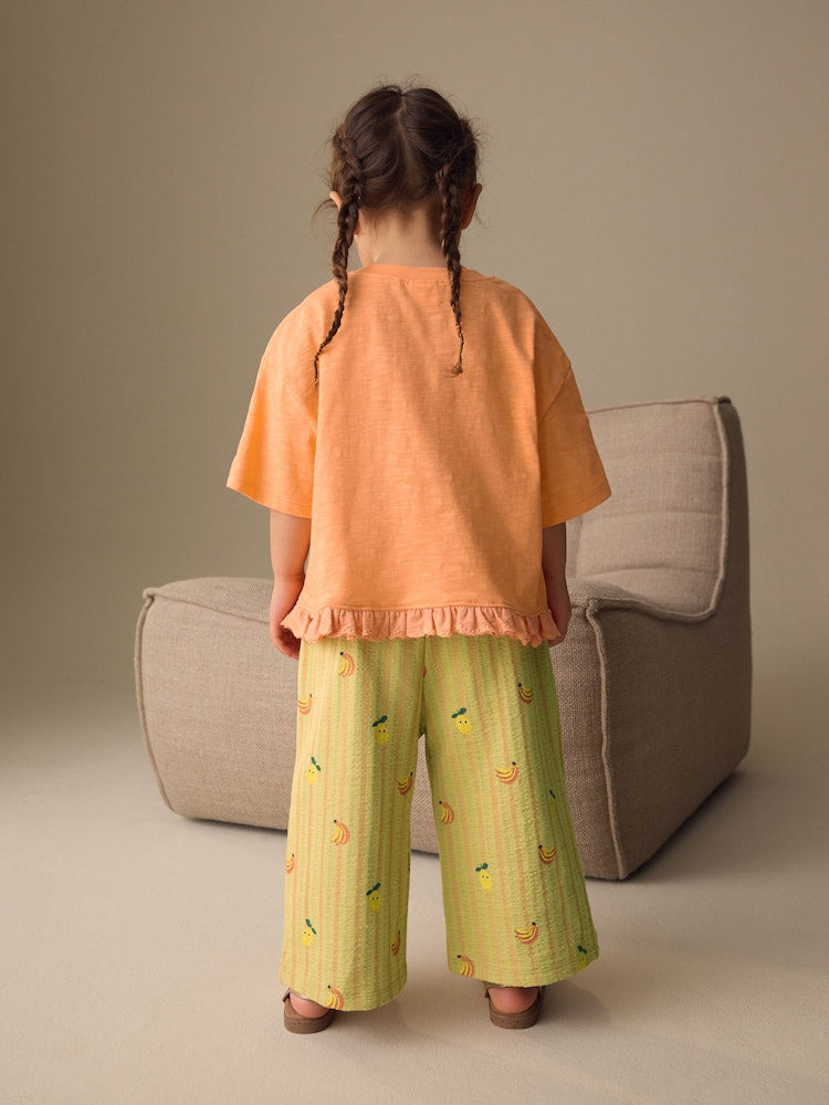 Orange Top and Barrel Set (3mths-7yrs)