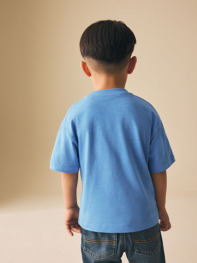 Blue Tiger Short Sleeve Interactive T-Shirt (3mths-7yrs)